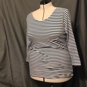 Forever21  blue striped shirt
